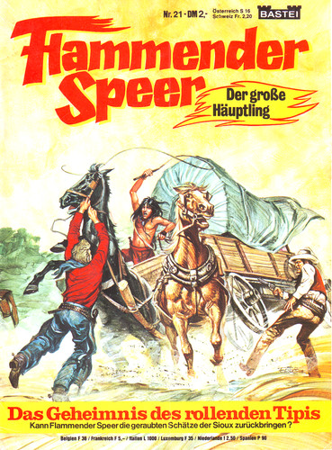 Flammender speer heft - speer,, nr.