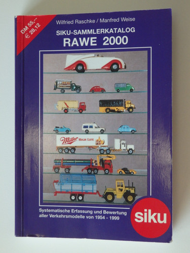 Siku sammlerkatalog rawe 2000 - siku,