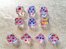 10 x Würfel 15mm Kantenlänge