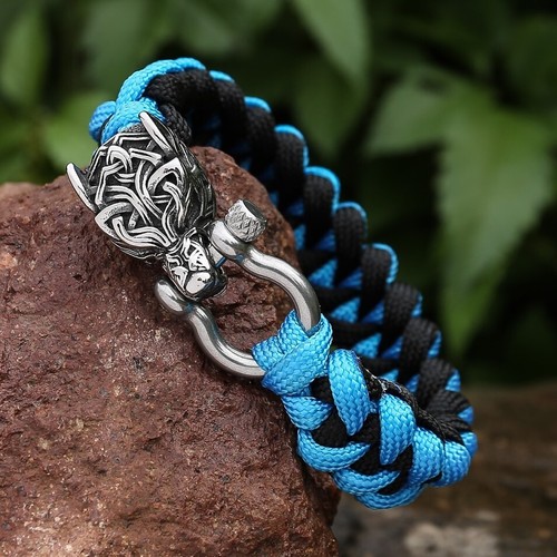Paracord armband fenris mit - paracord,