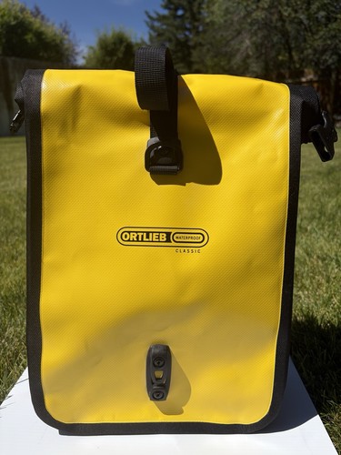 Ortlieb germany yellow bike - germany,