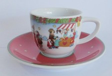 Espressotasse Hutschenreuther Ole Winther Weihnachtstasse 2009 +Untere