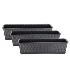 3x Blumenkasten Balkonkasten