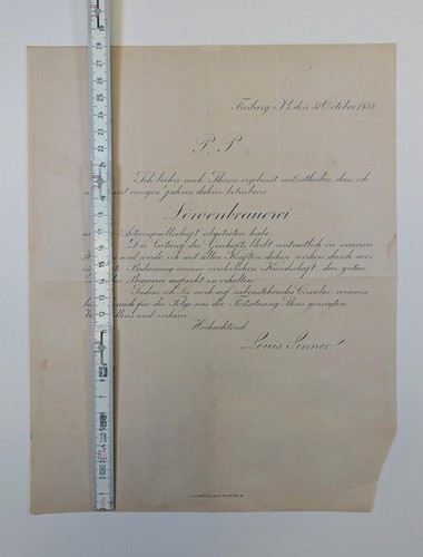 Freiburg breisgau 1888 - freiburg, im