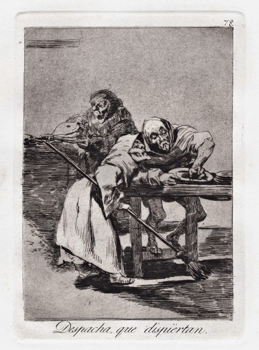 Francisco goya plate - de,
