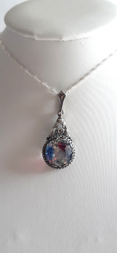 Art deco anhänger 835 silber - deco,