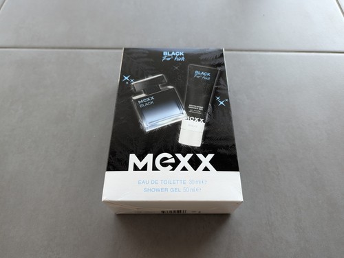 Mexx geschenkset black for him - geschenkset,