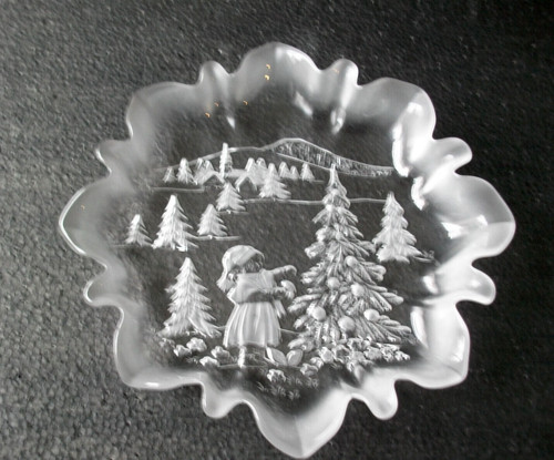 Walther glas schale - glas,