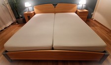 Schlafzimmer komplett mit Massivholzfronten