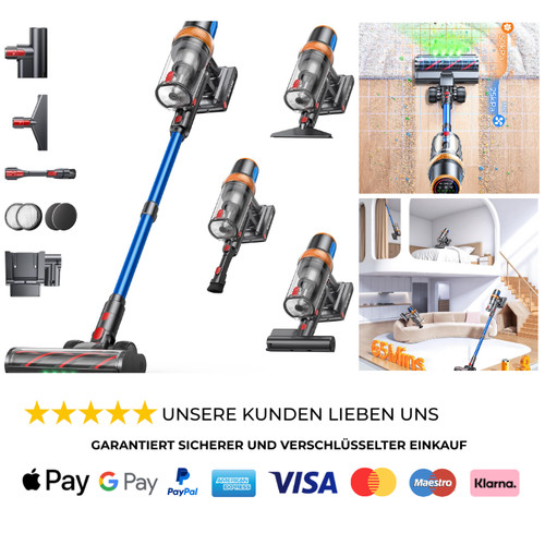 Akku staubsauger 600w 50kpa - 600w,