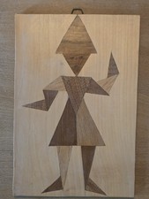 Holzarbeiten Intarsien 24x16cm