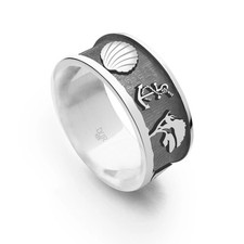 DUR 925 Silber Schmuck Ring