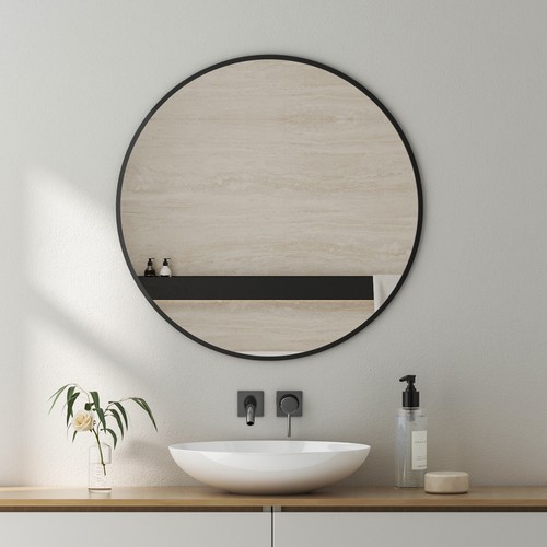 Wandspiegel rund 60cm 80cm - rund,