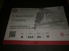 Sammler Ticket FC Bayern