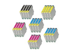 21x Tinte für EPSON Stylus Photo R200 R300 R220 R320 RX600 (kein original Epson)