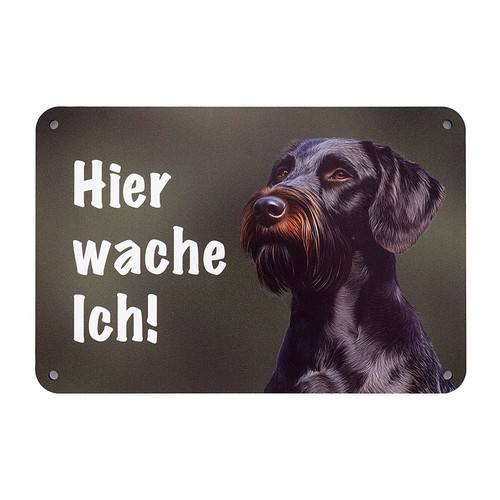 Deutsch drahthaar hundeschild - drahthaar,