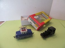 2 x vintage Fleischmann Lokomotiven  4305 Zahnradlok  in OVP & ANNA Werkslok