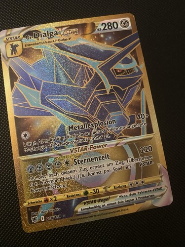 Pokemon dialga vstar gold - pokemon, |