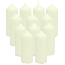 12 Stück Wenzel Stumpenkerzen