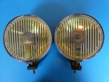 2 DDR Halogen Nebelscheinwerfer Zusatzscheinwerfer gelb  Trabant Wartburg  1/11