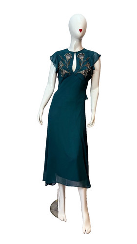 Twinset kleid grün - grün, mit