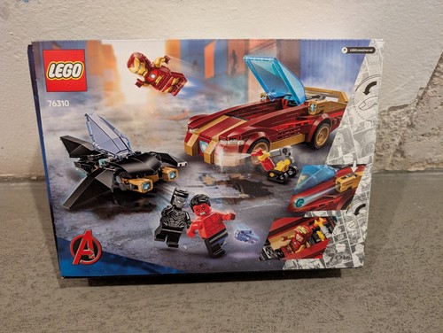 Lego marvel iron man auto - man,