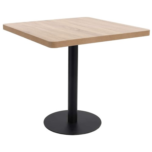 Bistrotisch hellbraun 80x80 - bistrotisch, cm