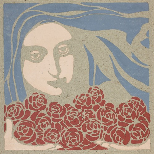 Kopf mit rosen von - kopf,