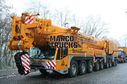 Lkw foto terex demac kranwagen - foto,