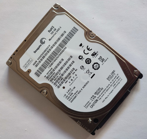 500gb seagate momentus 5400 - 500gb, 5400.6
