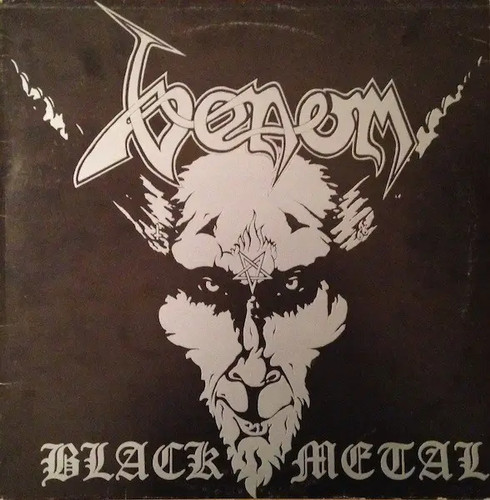 Venom black metal - black, italian