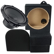 BMW X5 E53 Auto Spezifisches Bass Gehäuse + 25cm 4 Ohm Subwoofer HERTZ CS250 S4