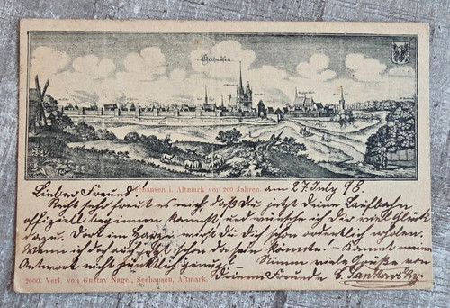 Postkarte seehausen i - seehausen,