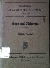 Esra und Nehemia. Handbuch zum