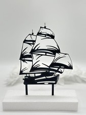 Schiff Segelboot 15 cm Cake