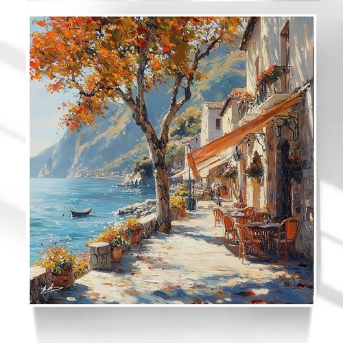 Leinwand bild meer - leinwand,