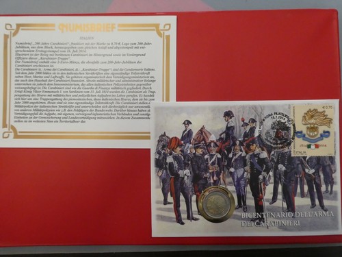 Numisbrief vatikan 2 euro - numisbrief,,