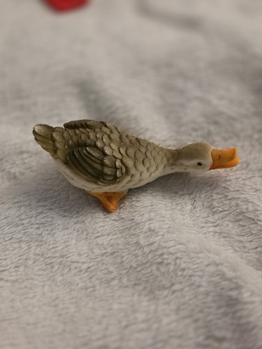 Skulptur keramik gans - skulptur,