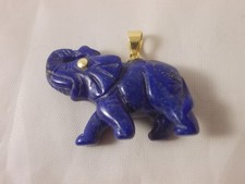 Vintage anhänger elefant 585 - anhänger,