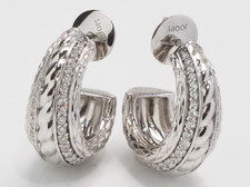 JOOP! breite Creolen Ohrringe