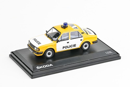 Skoda 120l policie - policie, 1/43