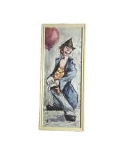 Vintage Clown Bild 60er70er
