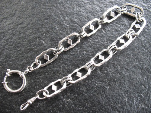 Taschenuhrkette silber 835 - taschenuhrkette,