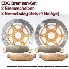 EBC Bremsen Set 2x MD865X + 2x