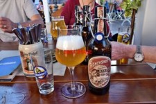 FOTO MÖNCHSHOF BRAUEREI MARZEN BIER AM BAHNHOF KULMBACH