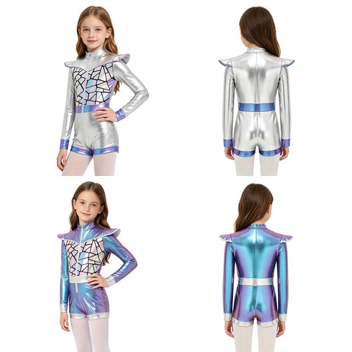 Mädchen jumpsuit glänzend - mädchen,