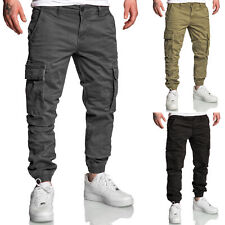 Herren Jogger Cargo Chino Jeans Hose 7020