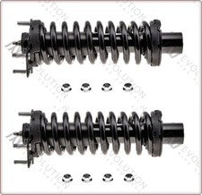 2x STOßDÄMPFER + SPIRALFEDER DOMLAGER VORNE FÜR JEEP CHEROKEE LIBERTY 2002 -