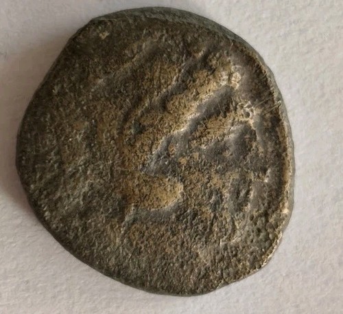 Alte griechische bronze münze - bronze,