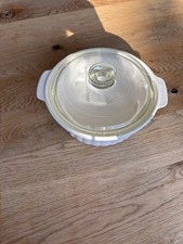 Ofenform Auflaufform Bohemia Crystal Corning Ware Pyrex Deckel Vintage